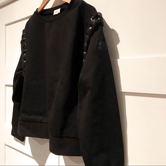 Moncler NWT braided shoulder pullover - Picture 3 of 8